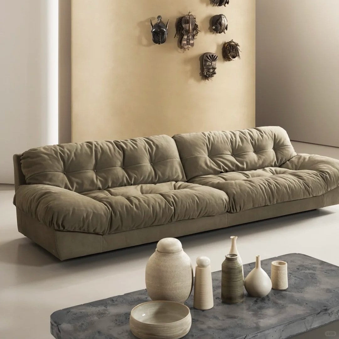 Cuddlewood Cloud-like Comfort Velvet Sofa