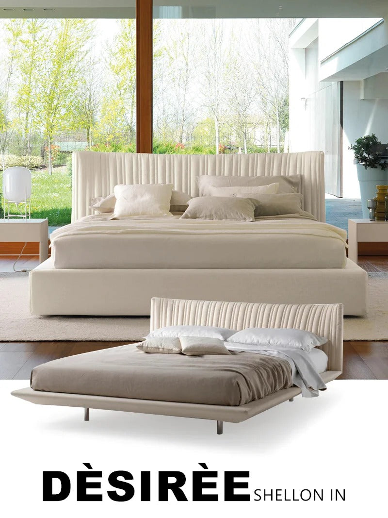 Cuddlewood Desiree Shelton Upholstered Bed: A Fusion of Elegance and Comfort