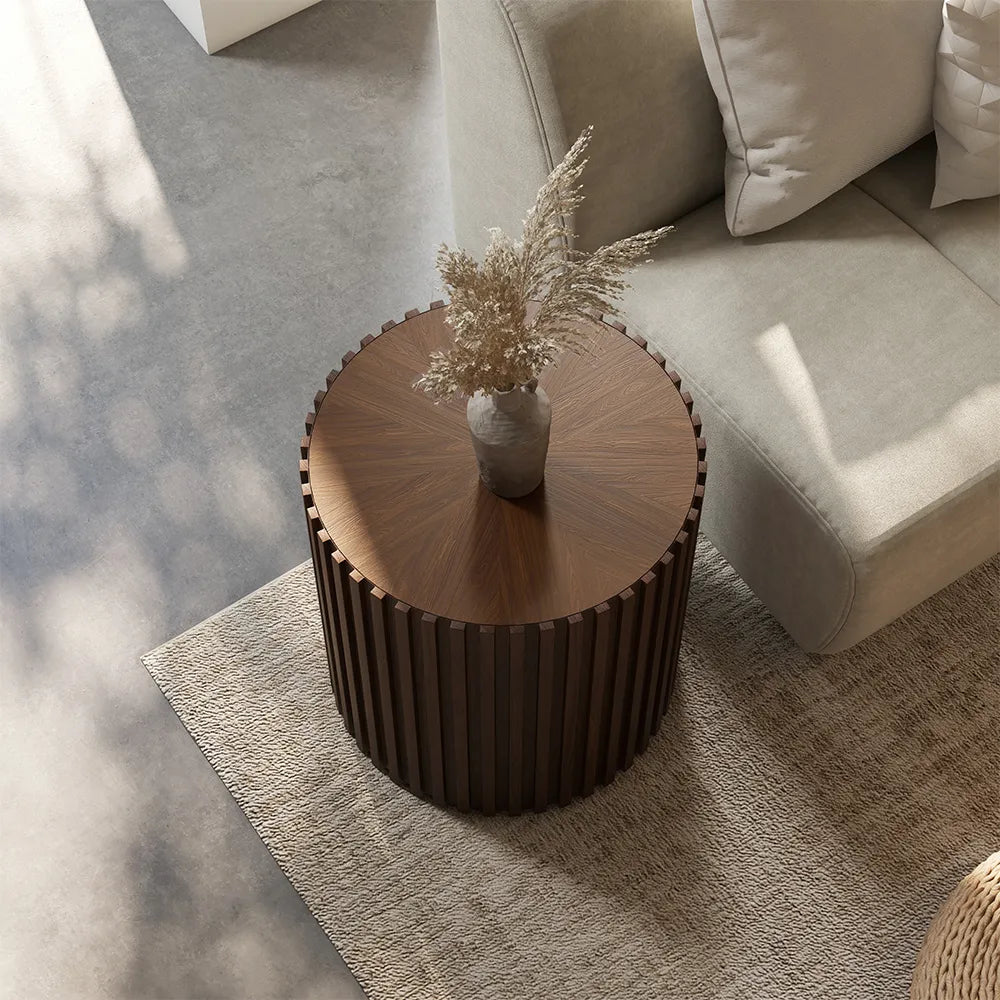 Cuddlewood Mid-century Modern Round Coffee Table