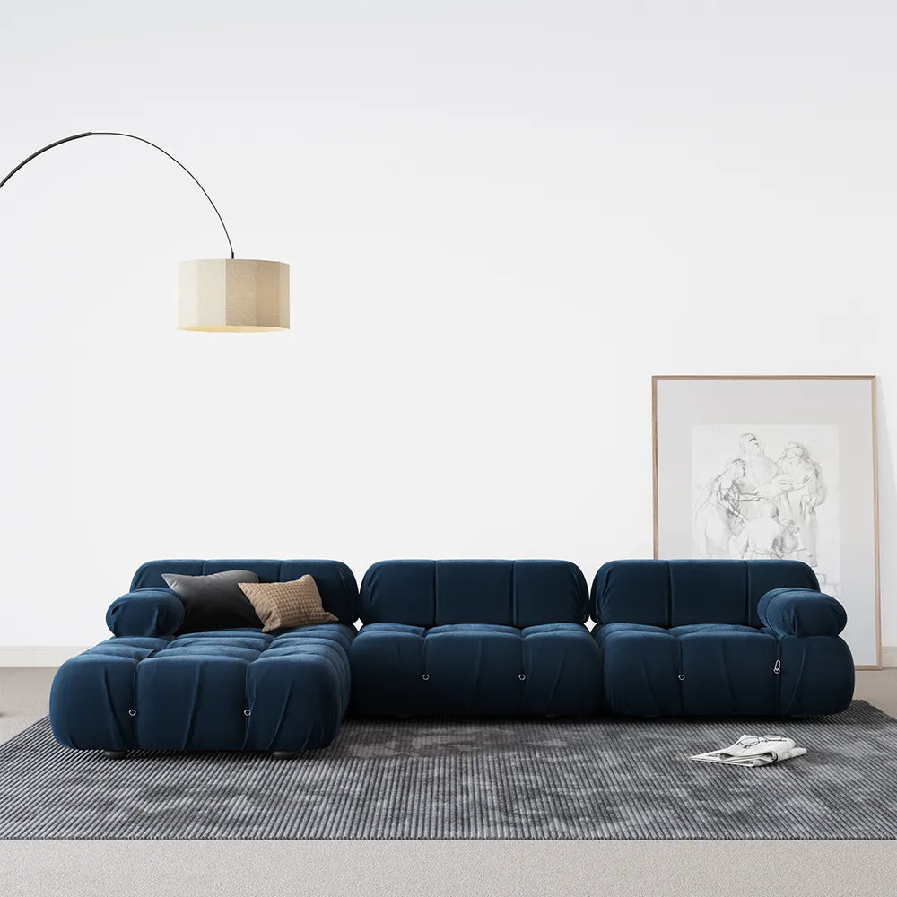 Cuddlewood 138.58'' Bubble Modular Modern Sofa