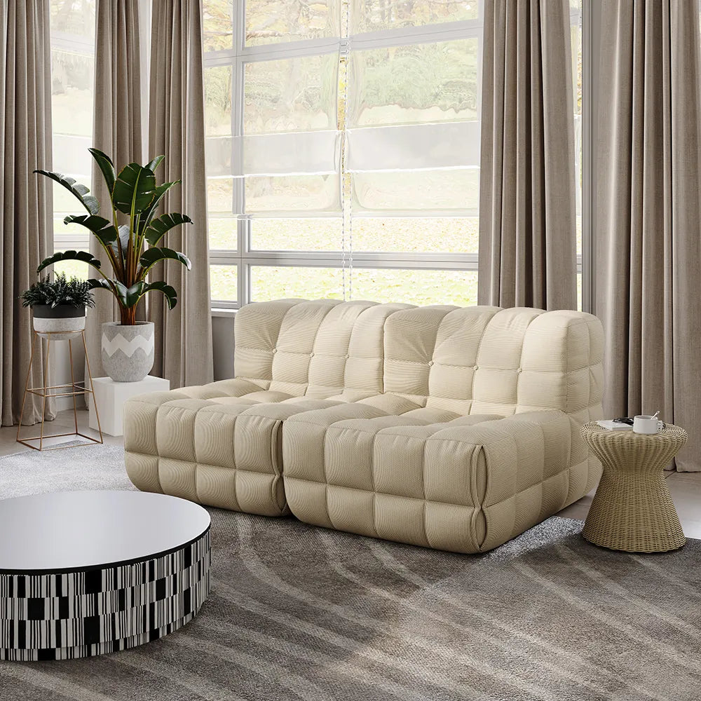 Cuddlewood 2-Seat Modular Loveseat