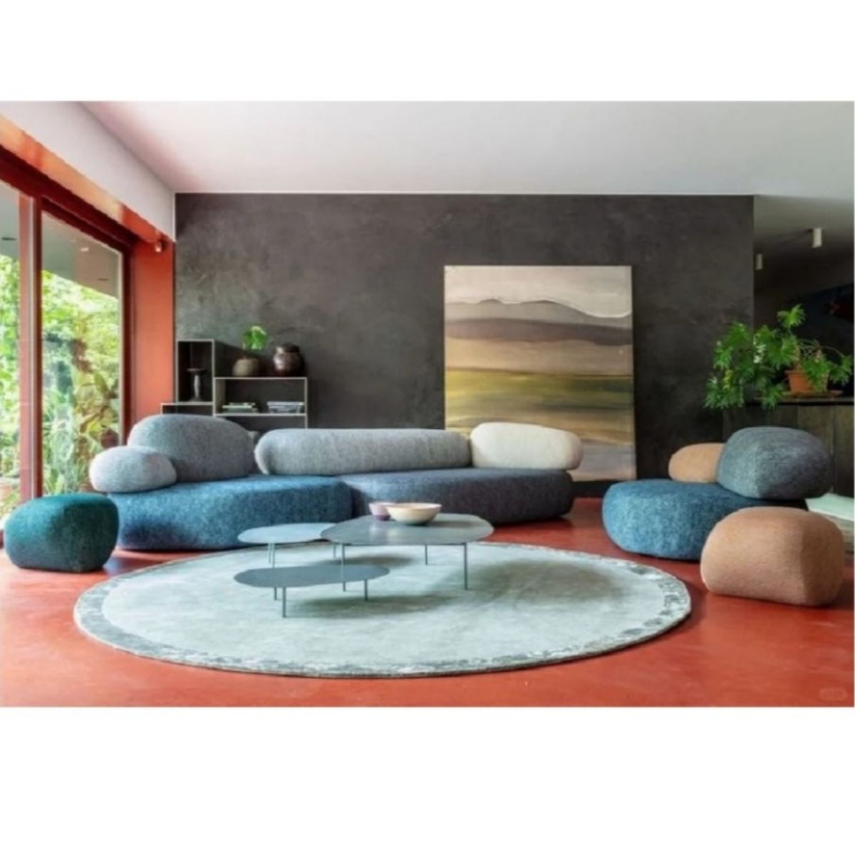 Cuddlewood Modern Velvet Corner Sofa