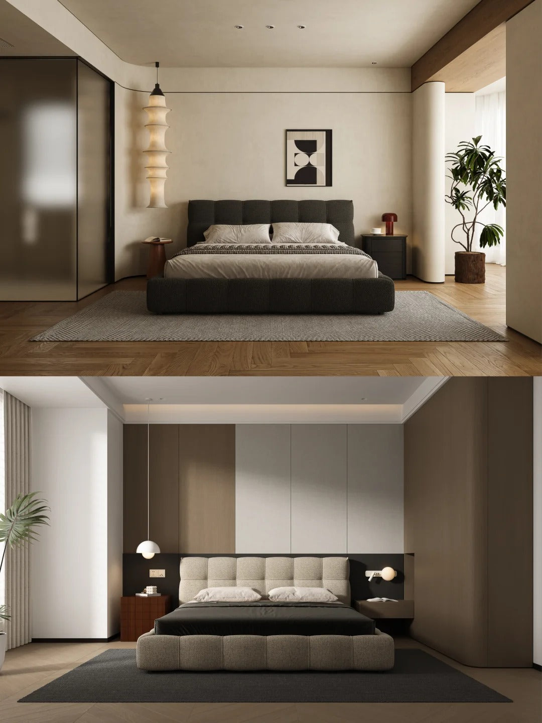 Cuddlewood Elegant Upholstered Bed: A Fusion of Comfort and Modern Design