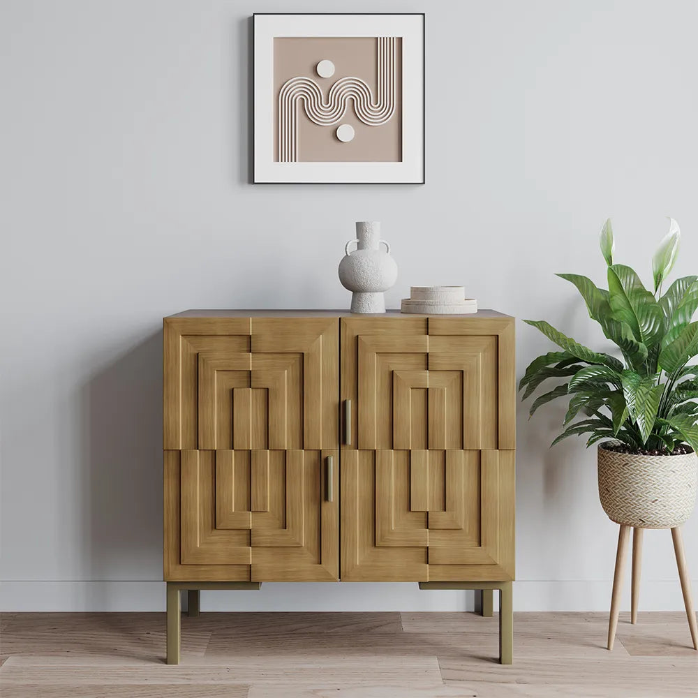 Cuddlewood 31’’Mid-Century Modern Cabinet