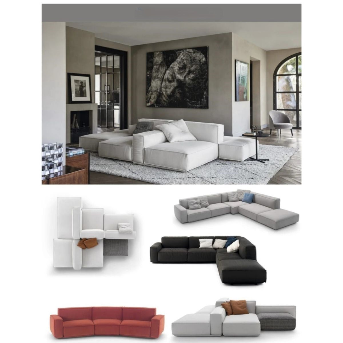 Cuddlewood Versatile Island Sofa
