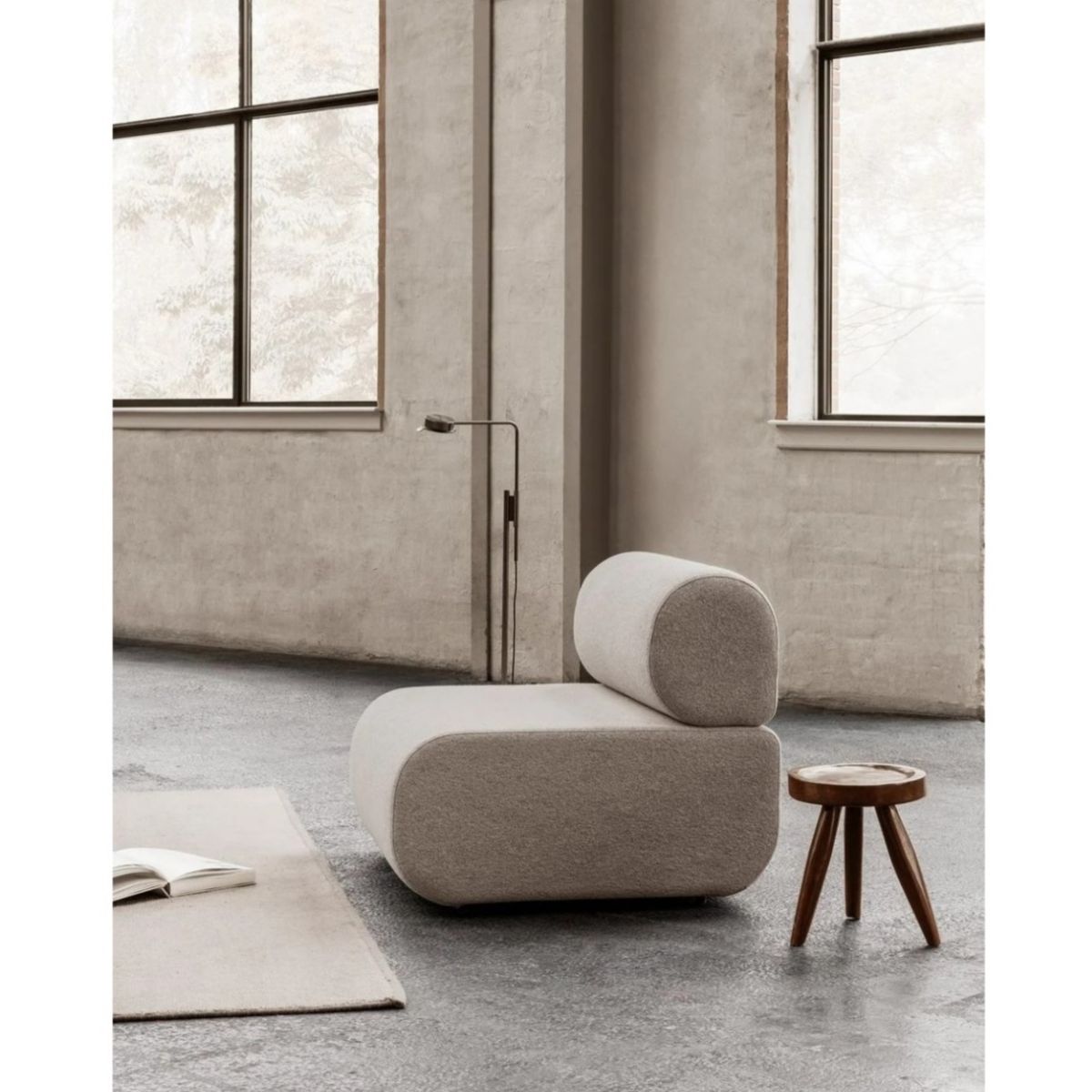 Cudlewood Rustic Velvet Accent Sofa