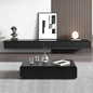 Cuddlewood Black Floating TV Stand